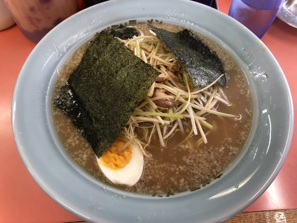 「ネギラーメン（中盛）」@ラーメンショップ 樋ノ上店の写真