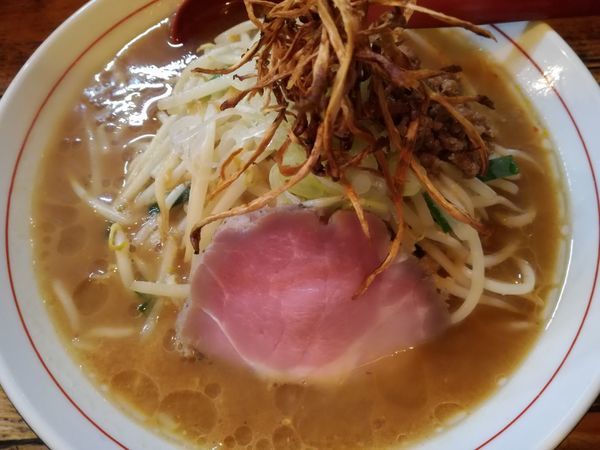 「味噌らーめん:830円」@東京味噌らーめん 鶉の写真