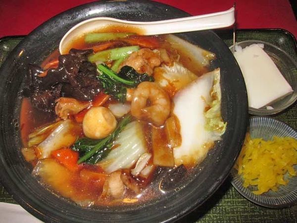 「五目湯麺（単品）　600円（ランチ）」@花彫酒家の写真