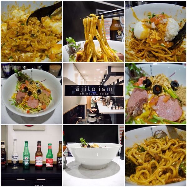 「ピザソバ 850円」@ajito ism shinjuku baseの写真