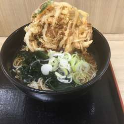 かき揚げそば(¥410)
