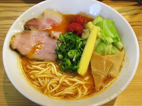 「【限定】蟹リッチらーめん（900円）」@らーめん いつ樹 本店の写真