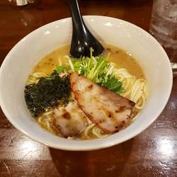平目白湯ラーメン