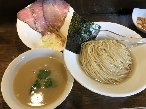 「鯛塩鰹昆布水つけ麺」@Soupmenの写真