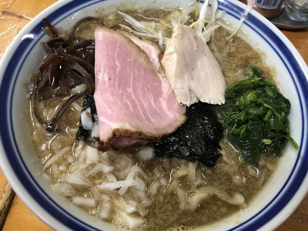 「鯵な漢の煮干そば」@口樂の写真