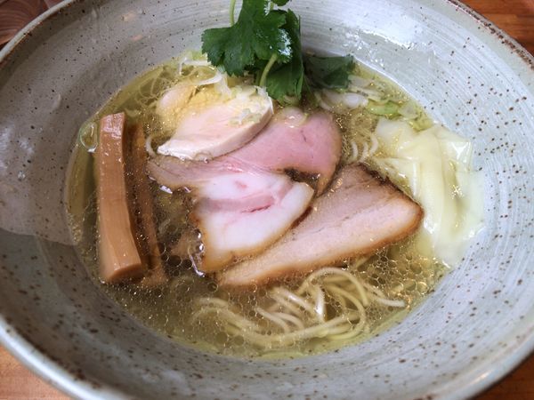 「たまらん塩」@つけ麺 弥七の写真