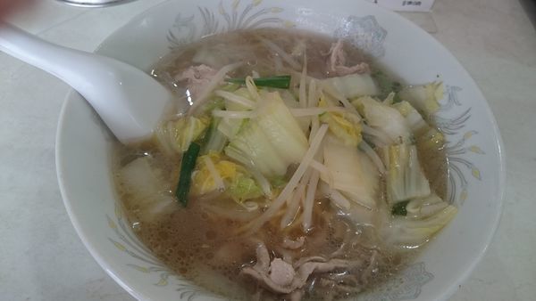 「タンメン（660円）」@中華料理 おおくまの写真