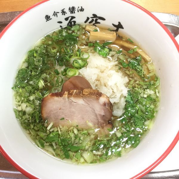 「みぞれ麺 半麺 950」@魚介系醤油拉麺専科 海空土の写真