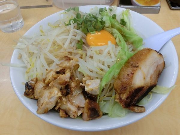 「ぎ郎汁なし」@ら〜めんぎょうてん屋GOLD 東名厚木店の写真