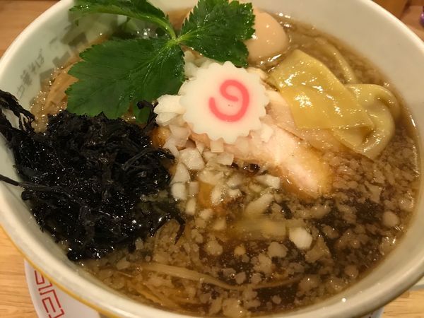 「ワハハ煮干特製そば950円」@中華そば ムタヒロの写真