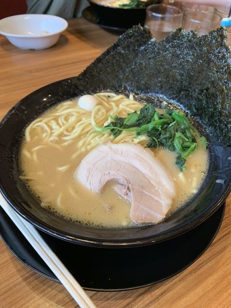 「ラーメン のりトッピング」@宮前商店の写真