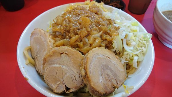 「つけ麺大、豚２枚」@豚ゆうの写真