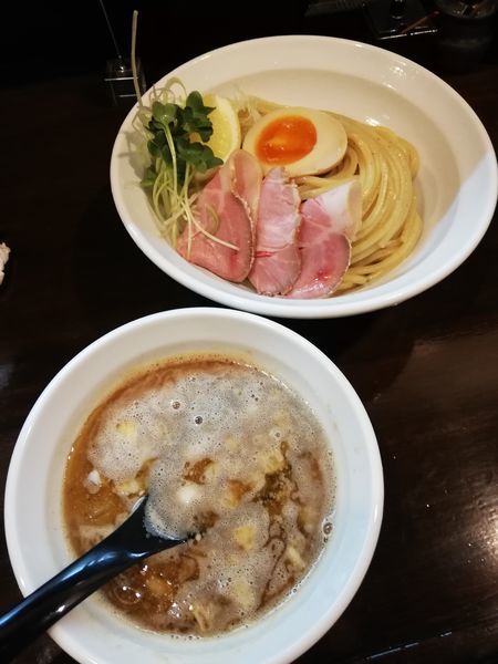 「魚つけ麺」@魚と豚と黒三兵の写真
