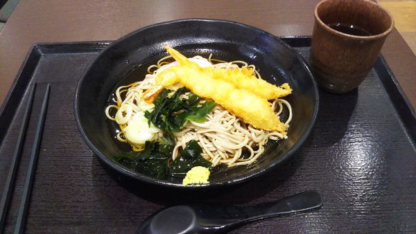 「海老天そば」@江戸和処 いなせ庵 イオンモール水戸内原店の写真