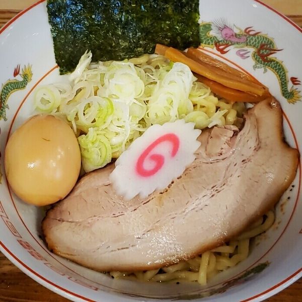 「貝出汁油そば （牛トロビネガー付き）７８０円」@麺's キッチン RIRIの写真