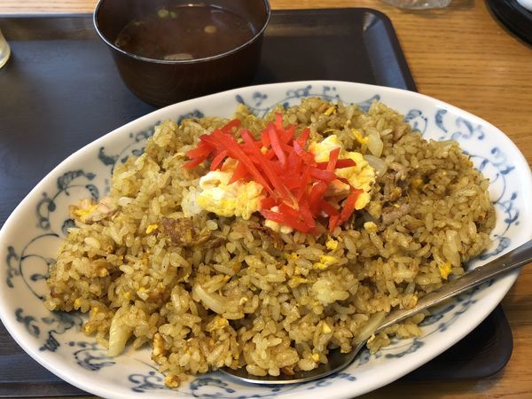 「カレーチャーハン ¥530」@大衆食堂まつの写真