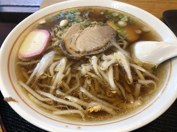 「ラーメン　￥４５０」@大衆食堂まつの写真