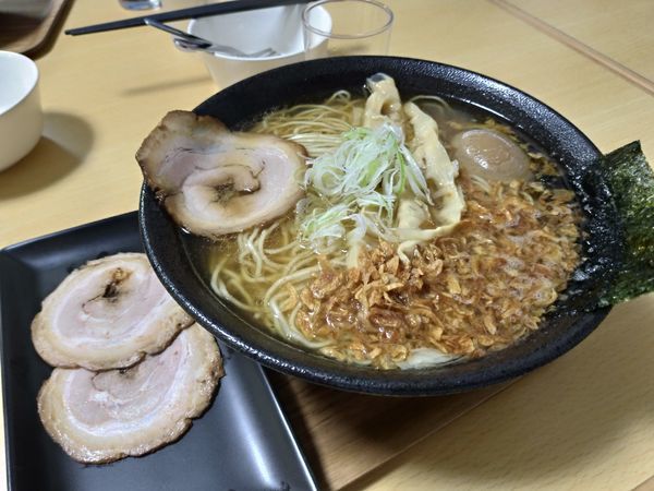 「焦がし玉ねぎそば」@中華そば 北炎の写真