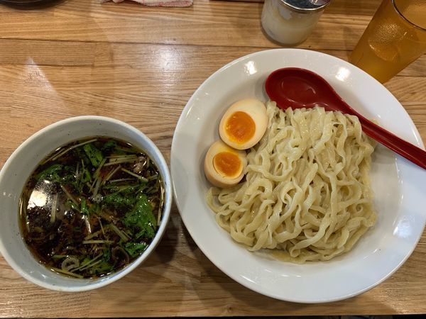 「味玉つけ麺醤油950円」@くじら食堂 nonowa東小金井店の写真