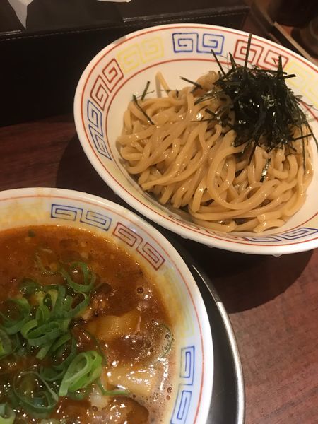 「辛味噌つけ麺」@紀州和歌山ラーメン まっち棒 溝の口店の写真