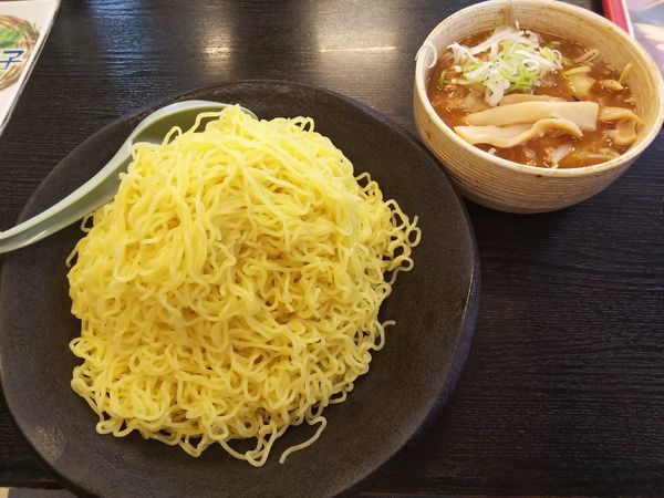 「つけ麺　（特盛り(４００ｇ)：同価格）」@ハルピンラーメン 下諏訪町役場前店の写真