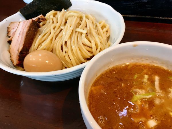 「☆つけ麺に特製トッピング☆」@吉田食堂の写真