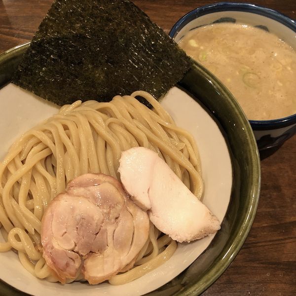 「鶏つけそば（中盛400g）」@活龍 期間限定麺処 みつきの写真