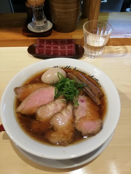 「醤油煮玉子チャーシュー　1070円」@麺庵ちとせの写真
