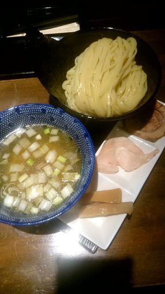 「つけめん  塩   中盛り   800円」@麺屋 食べいろの写真