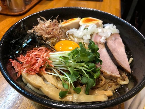 「まぜそば」@麺屋 鶏口の写真