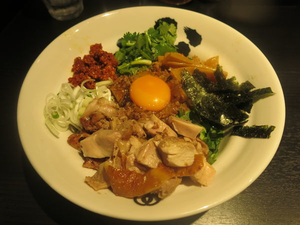 「本場台湾まぜそば：1000円」@麺屋武蔵 武骨相傳の写真