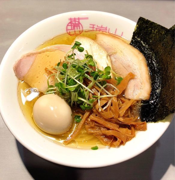 「特製しおそば」@中華蕎麦 瑞山（ZUIZAN）の写真