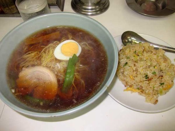 「半チャンセット正油　850円」@兆楽 道玄坂店の写真