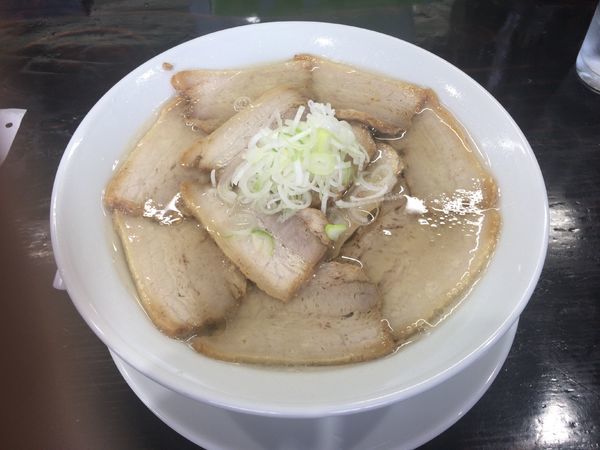 「会津山塩チャーシューメン(並)1,000円」@うえんで 山鹿店の写真