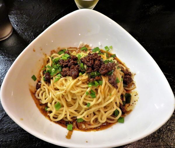 「汁なし担々麺(820円)」@虎穴の写真