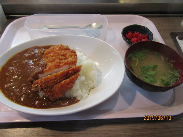 「チキンカツカレー 770円」@キッチンホトリの写真