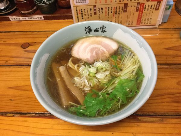「淡口岩塩そば・新名古屋麺(¥760)」@浄心家の写真