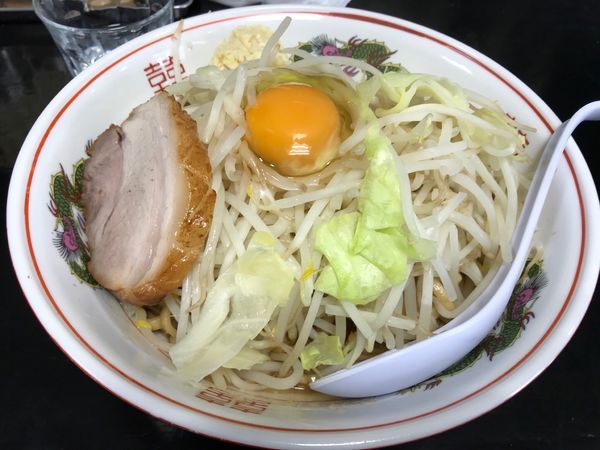 「汁なし」@肉だしラーメン 濃い豚の写真