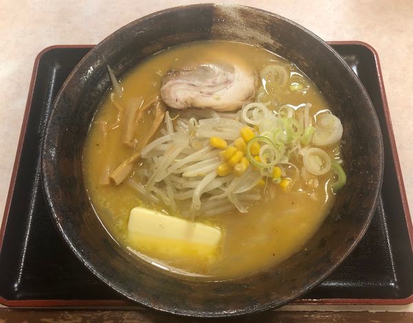 「味噌コンポタ麺」@みそ膳 上三川店の写真