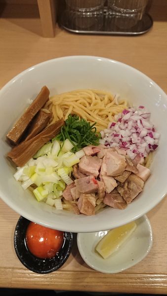 「まぜそば」@麺亭しま田の写真