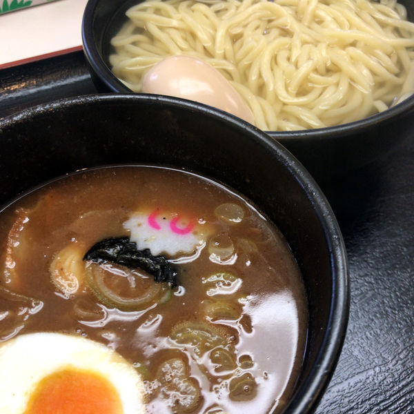 「つけ麺（あつもり・麺少なめ）　750円」@らーめん・つけめん 満帆 太田本店の写真
