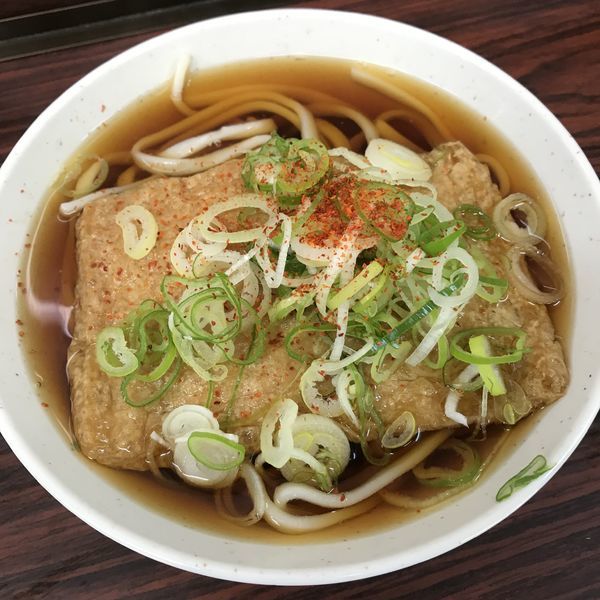 「きつね（￥280）」@みよし庵の写真