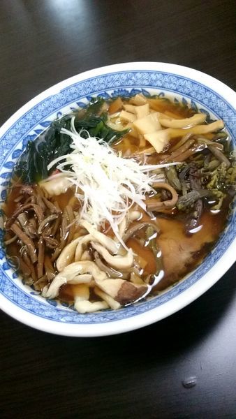 「山菜ラーメン   650円」@わたりやの写真