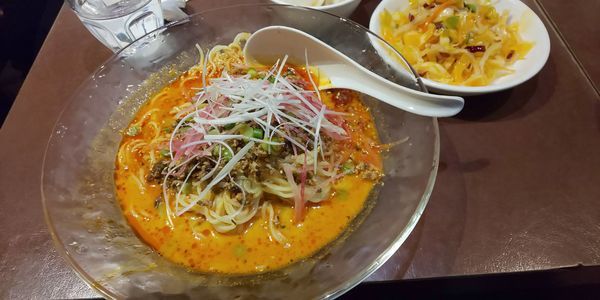 「冷やし担々麺」@陳家私菜 新宿店の写真