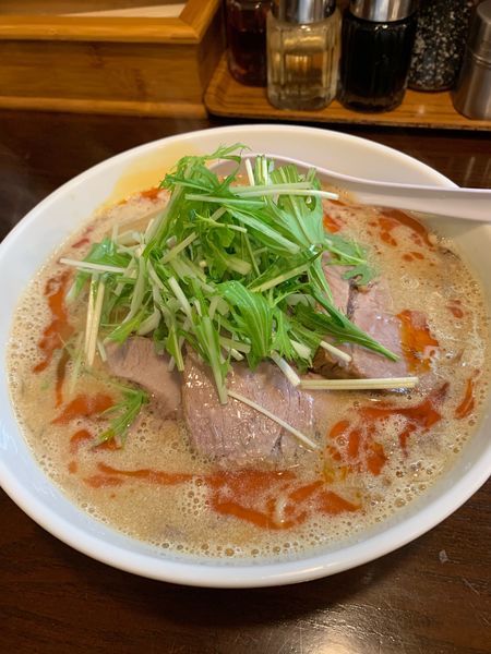 「大慶式担々麺+チャーシュー3枚」@らーめん大慶の写真