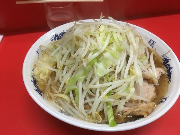 「大ラーメン ニンニク アブラ抜き」@ラーメン二郎 松戸駅前店の写真