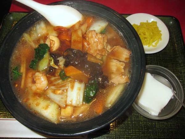 「五目湯麺（単品）　600円（ランチ）」@花彫酒家の写真