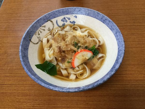 「きしめん(¥350)」@一八 本店の写真