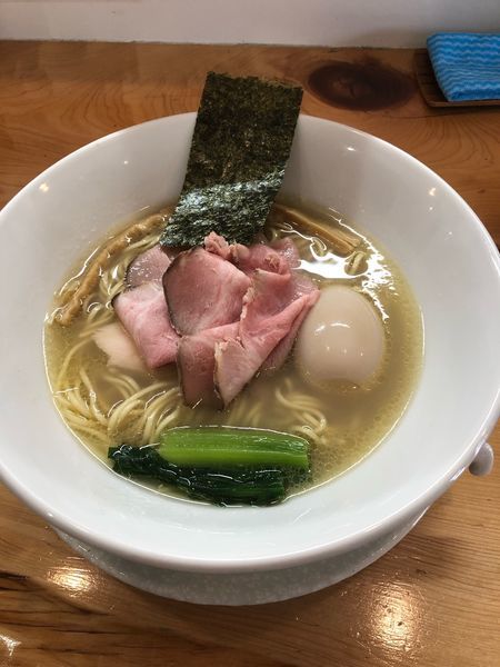 「味玉貝の潮そば」@麺屋BISQの写真