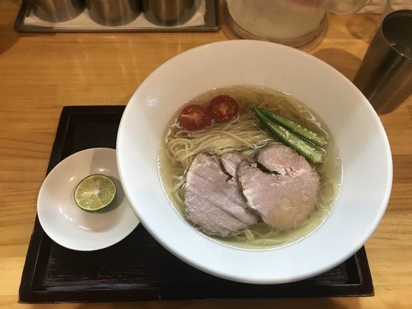 「冷や冷や塩そば」@麺屋 希楽夢の写真